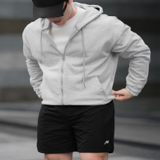 áo khoác z-hoodie màu xám