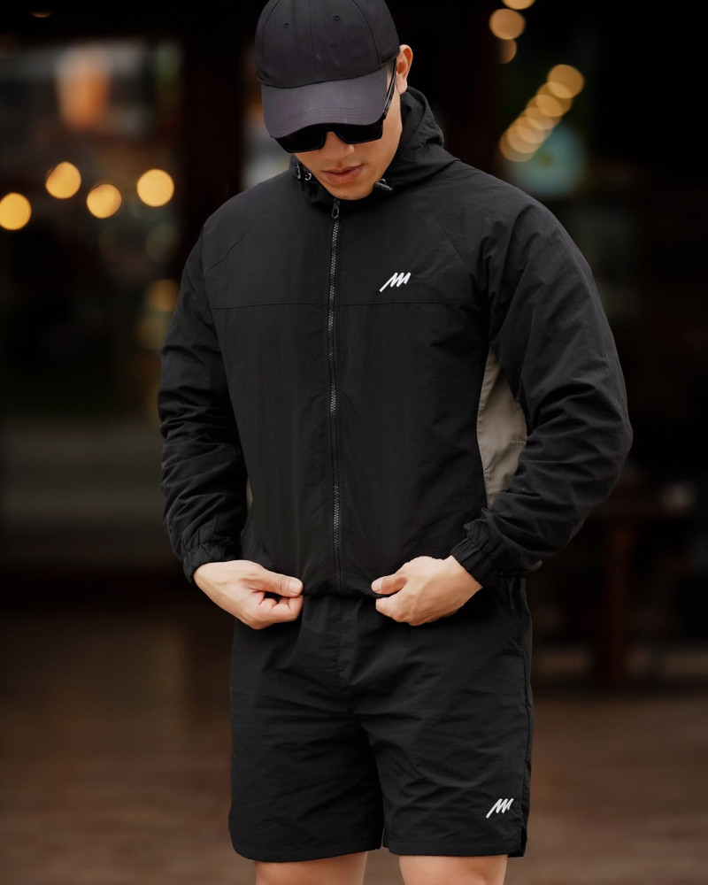 áo khoác m-motionx màu taupe