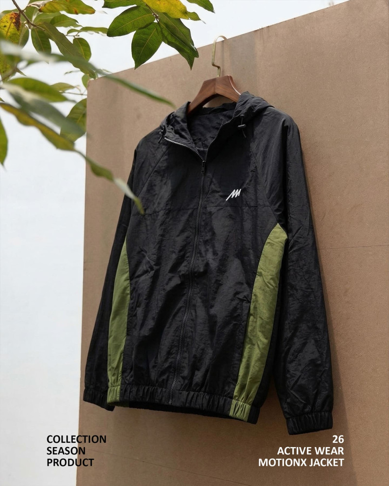 ÁO KHOÁC M-MOTIONX MÀU XANH LÁ CÂY