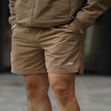 quần shorts m1.0 màu camel beige