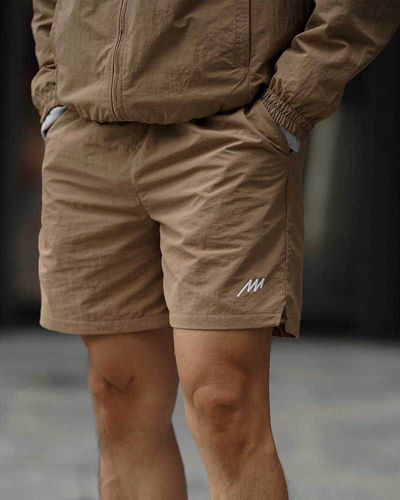 quần shorts m1.0 màu camel beige