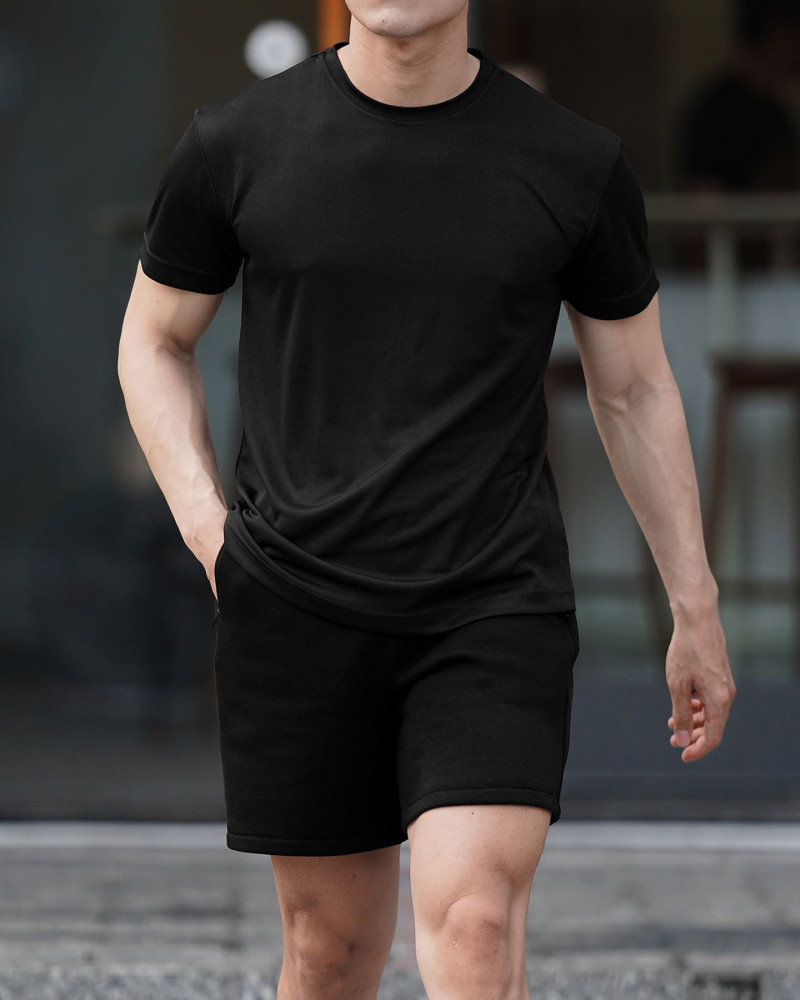 Quần short M-ESSENTIAL màu đen